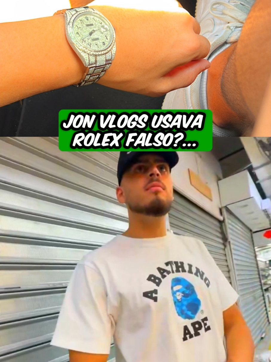 Jon Vlogs usava Rolex falso? 💸 #jonvlogs #bdj #clips #resenha #rolex #falso 