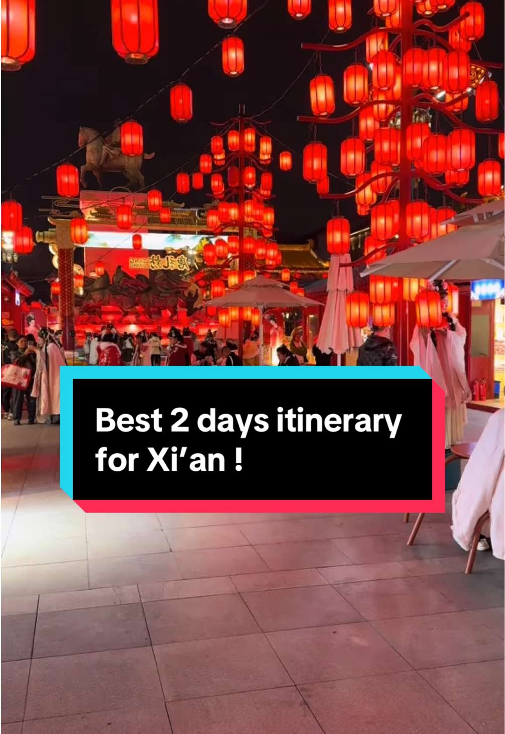 Best 2 days itinerary for Xi’an !! #china #chinatravel #xian #shanghai #beijing #yugarden #chinatiktok 