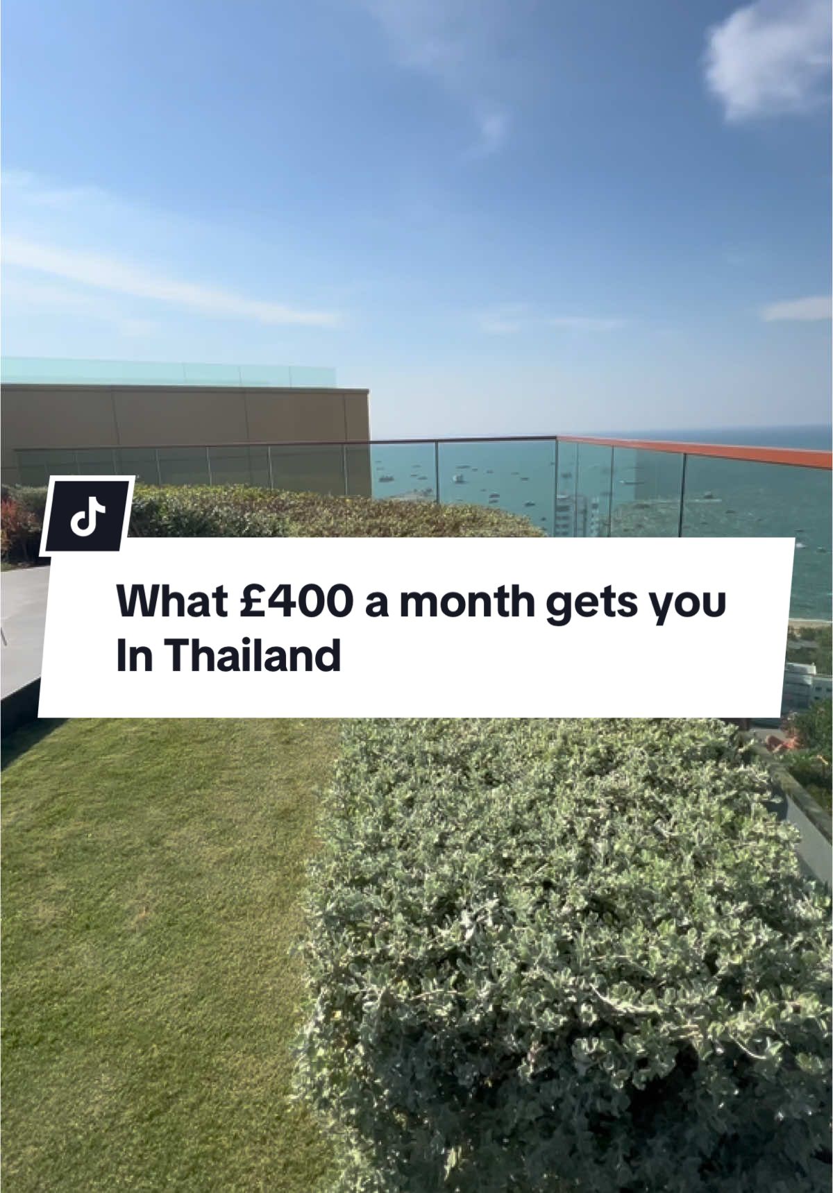 £400 a month condo in thailand #costofliving #thailand #fyp #explore 