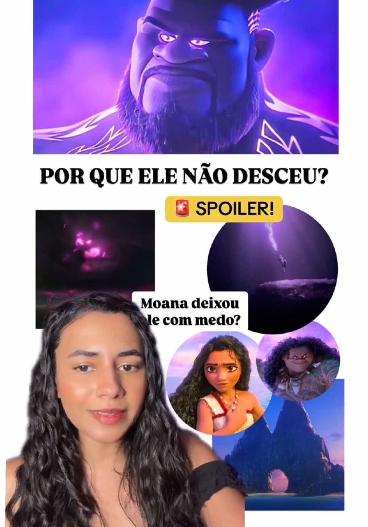 Já assistiram Moana 2? Vamos começar a ter videos com spoilers 🐚 #disney #pixar #animacoes #moana @Disney Brasil @Disney+ Brasil 