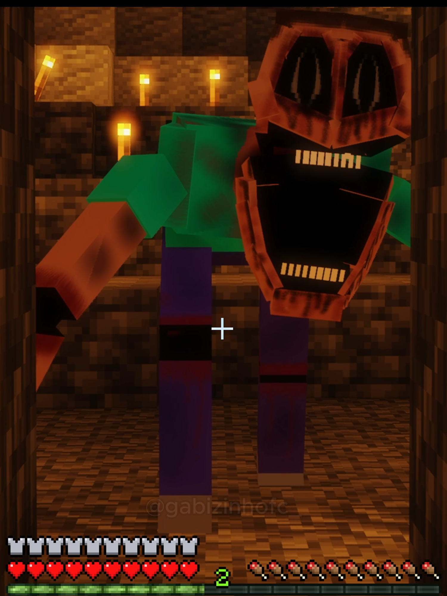 MINECRAFT TERRIFYING MOD! #Minecraft #mod #horror #dweller