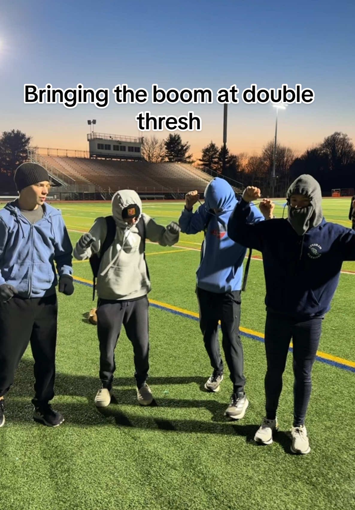 Cherokee boys track bring the BOOM at double LT very festively💥💥💥 #crosscountry #fyp #track #trackandfield #bringtheboom #Running #dance #trackmeet #practice #sports #christmas #christmastiktok 