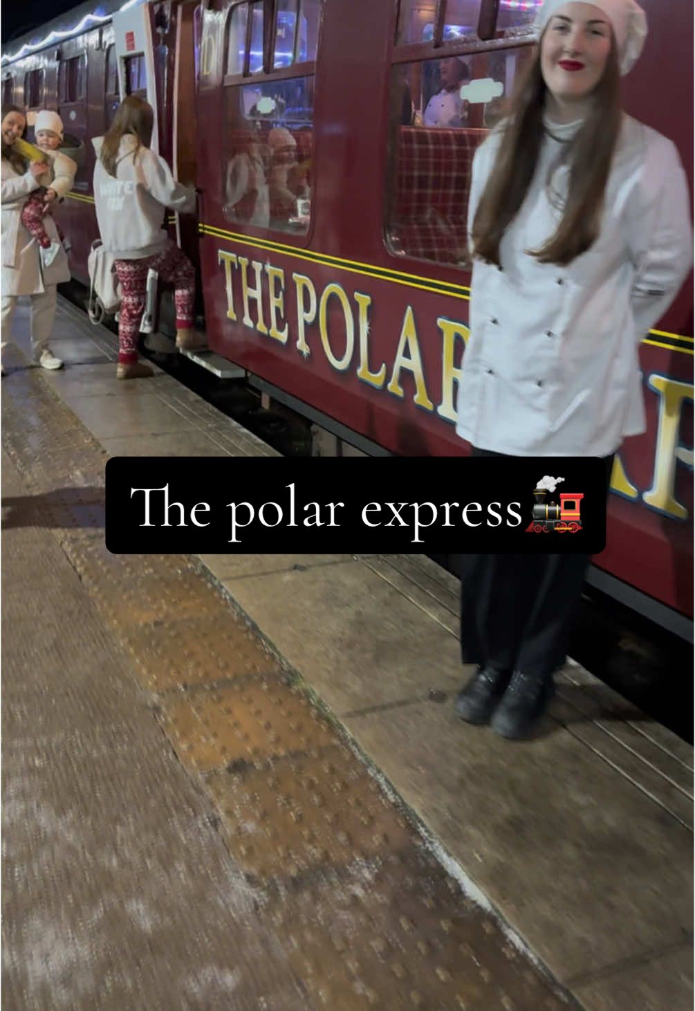Come with us on the polar express 🚂  #thepolarexpress #thepolarexpressexperienceuk #caledonianrailway #brechin #christmastraditions #christmascountdown #memories #christmasmemories #christmastok 