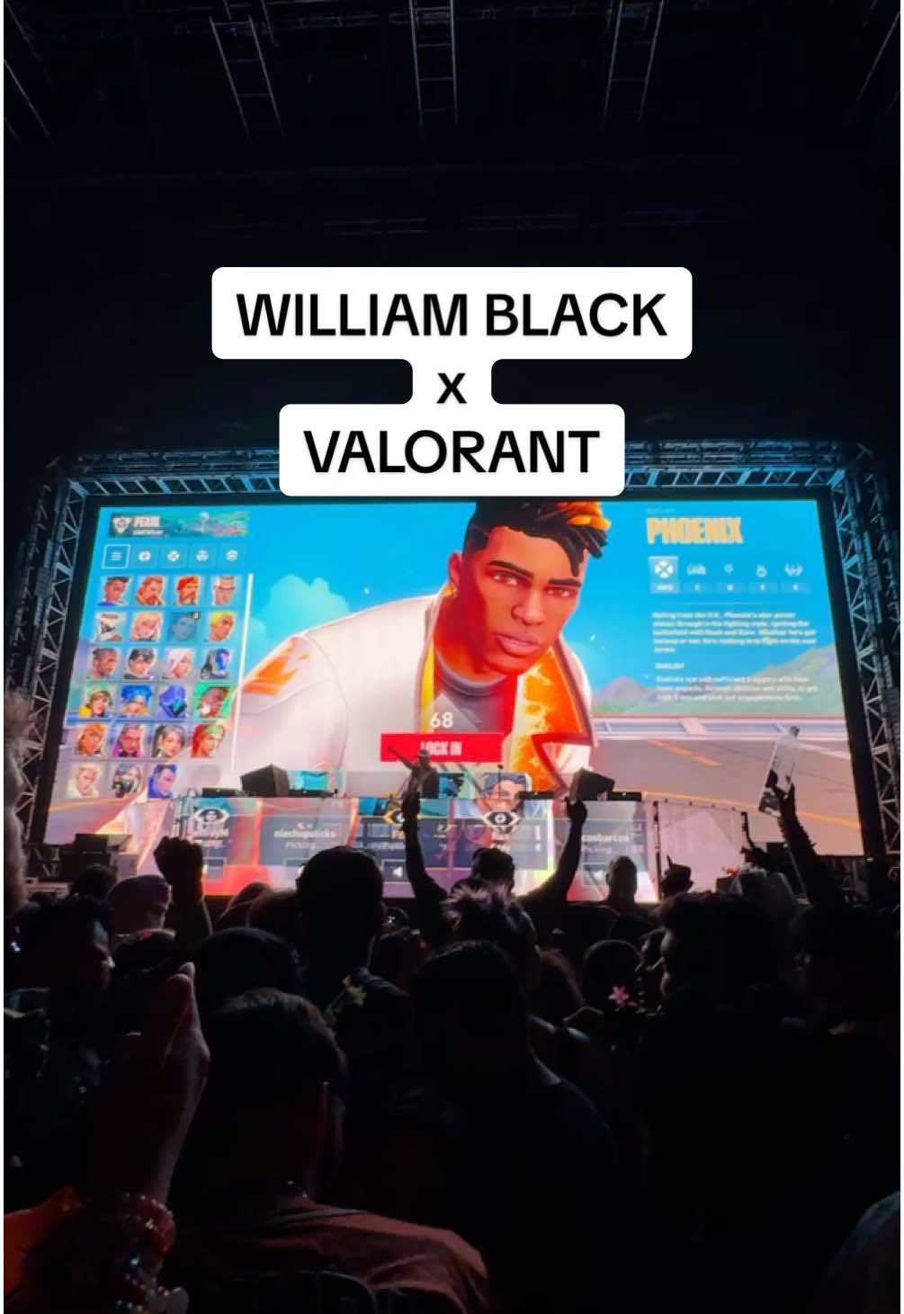 where my gamers at @williamblack #Valorant #rave #wooli #wamu