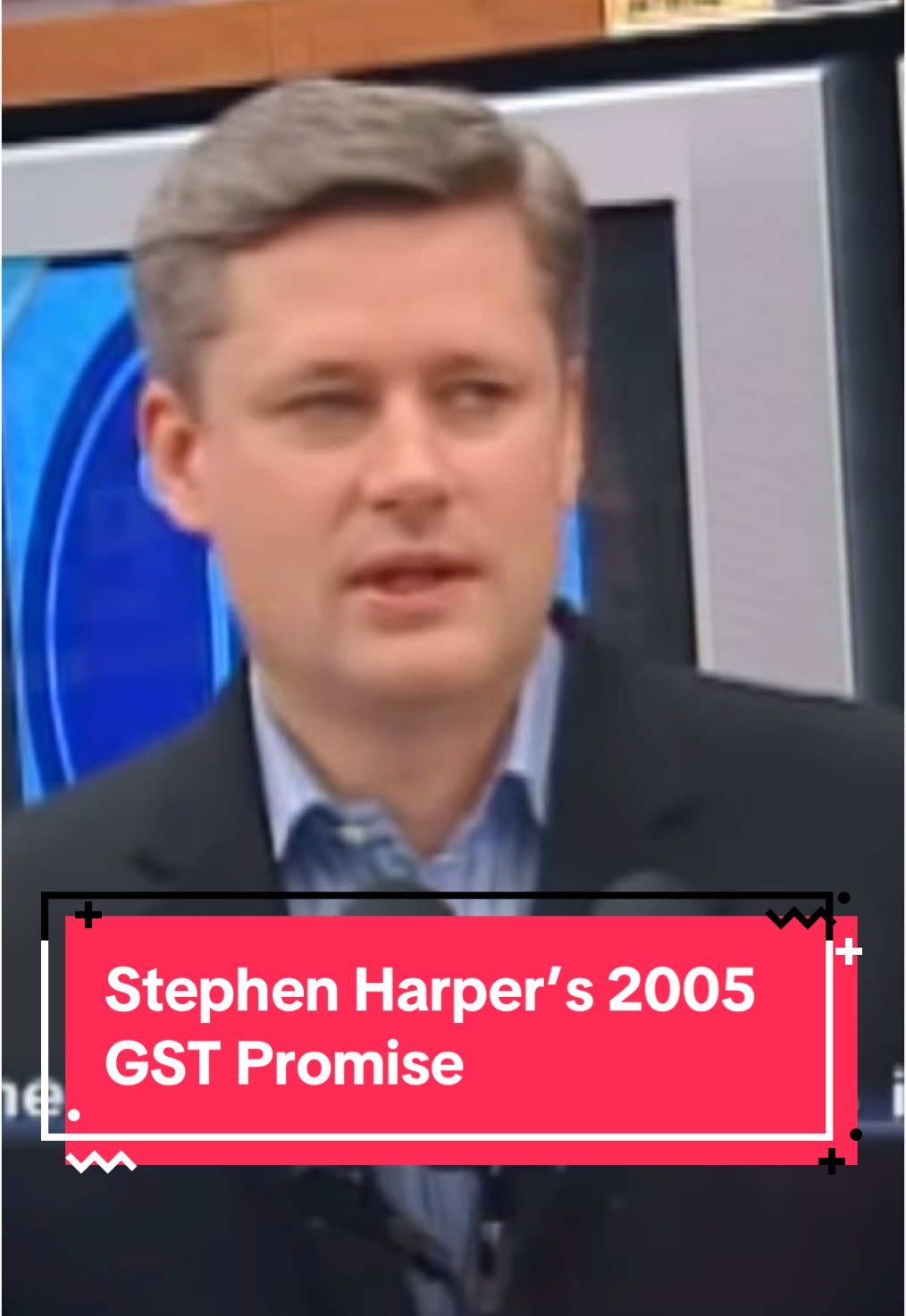 Stephen Harper’s 2005 GST Promise #canada #politics #fyp #taxes 