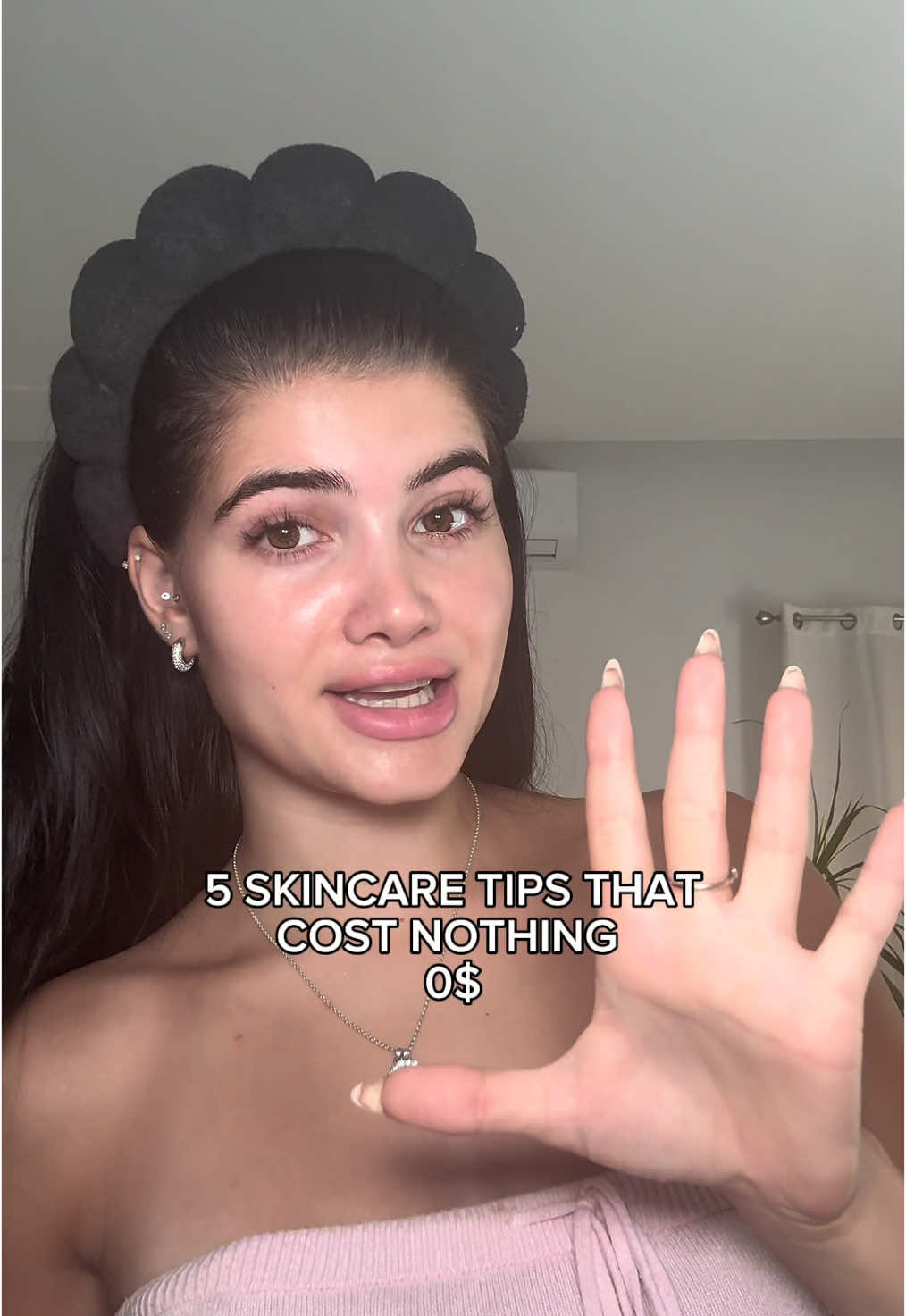 5 skincare tips for a clear skin that are FOR FREE 0$ ✨✨✨ #skintok #skincare #skincaretips #clearskin #glowuptips #glassskin #skinhacks #babyskin #foryou 