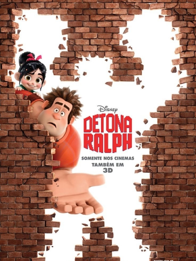 FILME COMPLETO | Detona Ralph (2012)  Ralph está cansado de ser desprezado no seu próprio jogo de fliperama. Para ganhar a atenção do herói Felix e todos os outros personagens, o vilão tem um plano e sai em busca de uma medalha, com a intenção de provar o seu valor. #desenho #filme #filmecompleto #1hora #movie #animacao #filmesdedesenho #desenhosanimados #fyyyyyyyyyyyyyyyy #detonaralph 