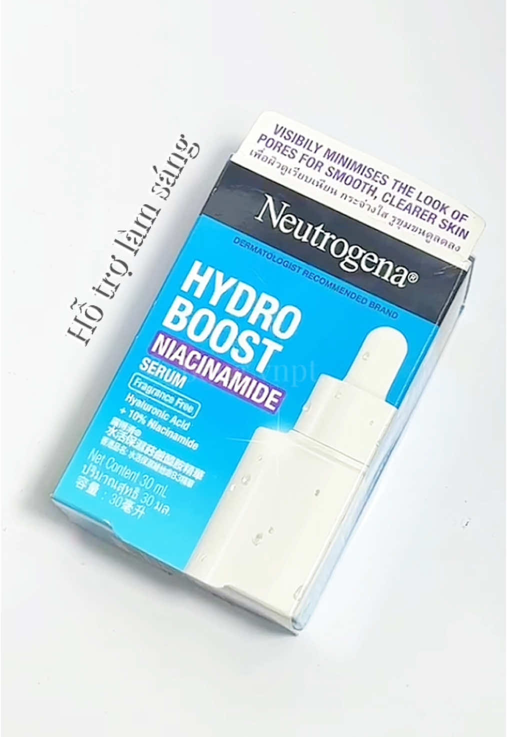 Cải thiện làn da thiếu sức sống cùng serum Niacinamide Neutrogena @Neutrogena Việt Nam  #neutrogena #niacinamide #ugc #fyp #serum #skincare #xh 