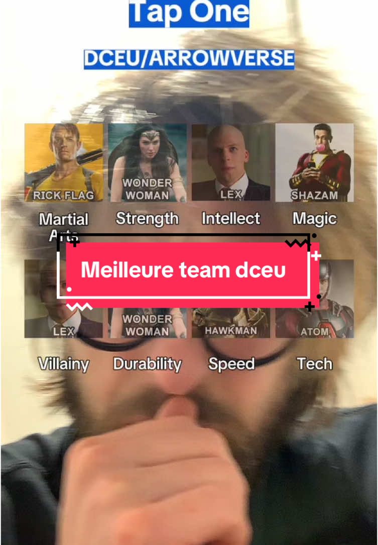 Je te fais ma meilleure team dceu  #dc #dccomics #dceu #flash #cyborg #joker #aquaman #nightwing #doomsday 