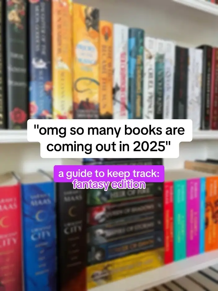 a fantasy lovers guide to new book releases, jan-june 2025 ✨📖 #newfantasybook #fantasybookrecs #fantasybookseries #bookreview #bookstobuy #bookrelease #2025bookrelease 