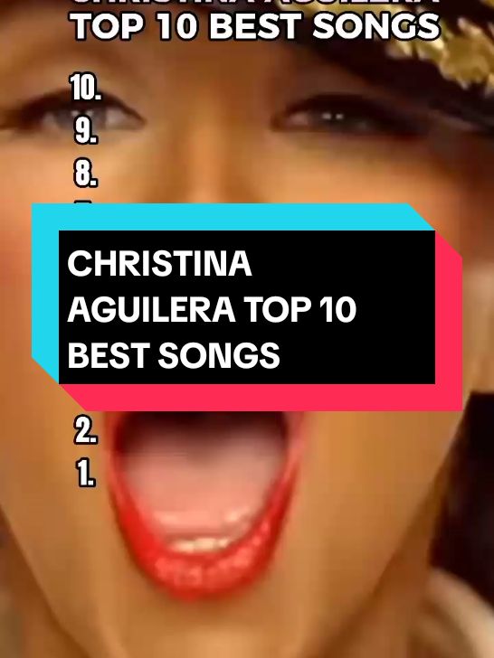 CHRISTINA AGUILERA TOP 10 BEST SONGS. #christinaaguilera #top10 #song #bestsong #music #record #rating #list #popular #hitlist #candyman #hurt #fighter #dirrty #beautiful #ladymarmalade #genieinabottle #feelthismoment #moveslikejagger 