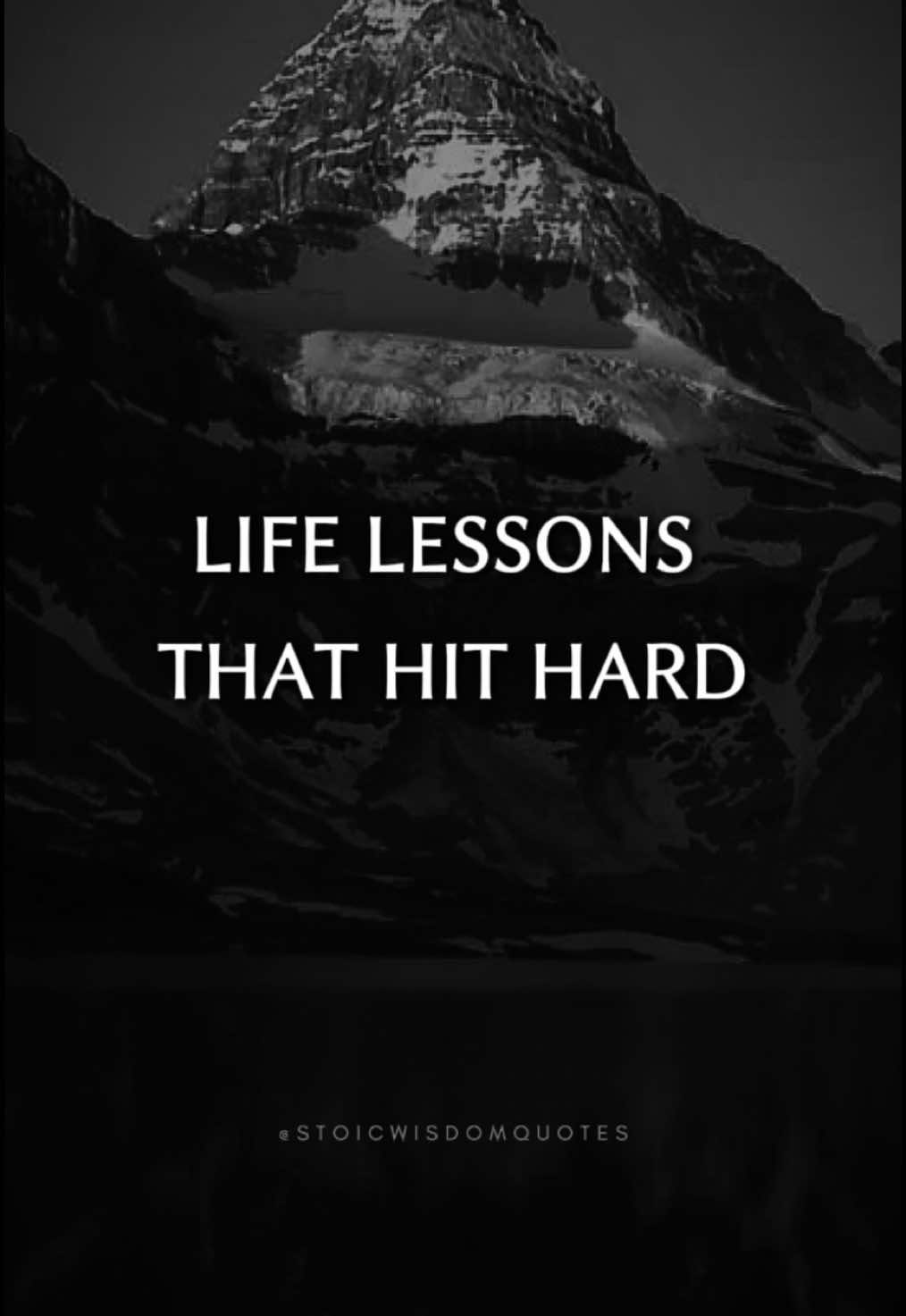 @stoicwisdomquotes  Life Lessons That Hit Hard #quotes #motivation #strong #mindset #LifeAdvice #lifelessons 