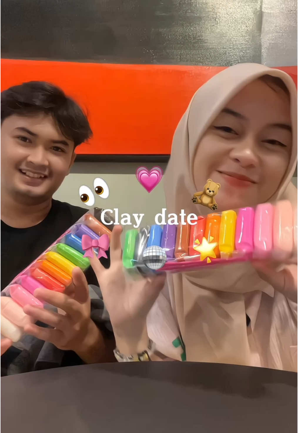 Indra bilang pouku tipes🥺 #fyp #foryou #claydate #trend 