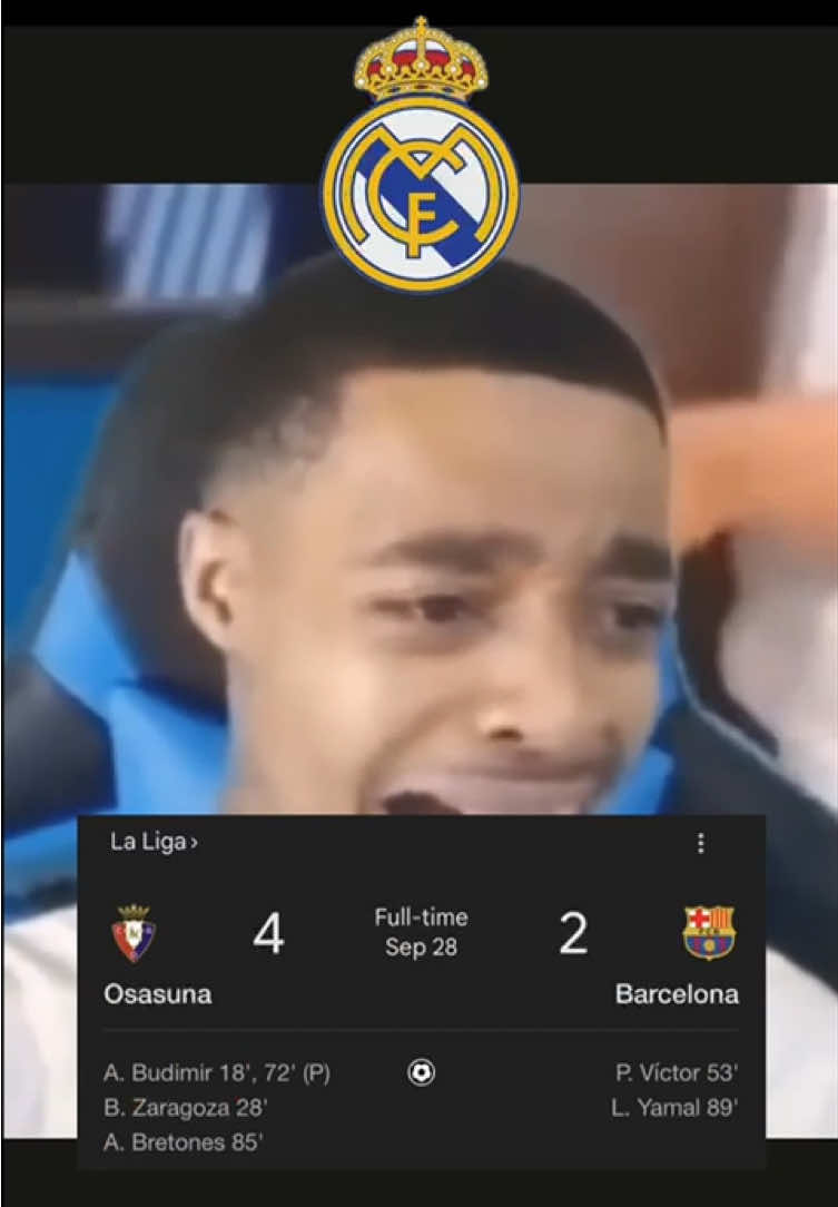 Real Madrid and Barcelona fans this season😂. #Football #Soccer #FootballLove #SoccerLife #FootballSkills #FootballPassion #ChampionsLeague #PremierLeague #LaLiga #WorldCup #FootballFans #SoccerPlayers #FootballGoals #FIFA #FootballMatch #FootballHighlights #SoccerTraining #SoccerDreams #FootballIsLife #FootballVibes