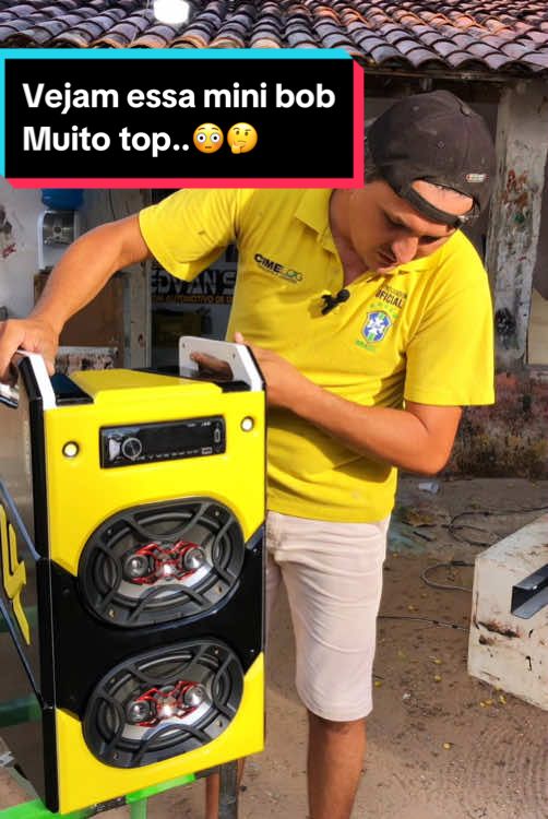 Vejam essa mini bob muito top..😳🤔#somautomotivo #som #áudio 