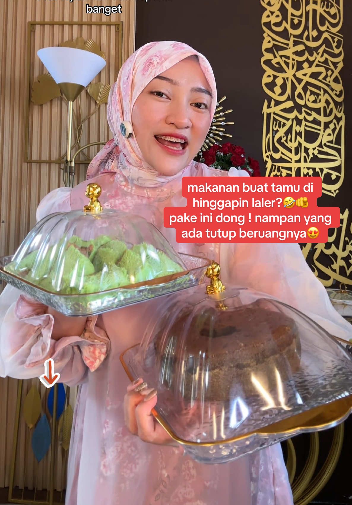 “Kesel makanan sering kena debu atau jadi dingin di meja? Tutup estetik ini bikin makananmu tetap higienis dan cantik tersaji. Wajib punya! #nampanestetik #tutupmakananviral #homeaesthetic #hiasanmeja #dekorasirumah #cuantanpabatas #MegaGuncang1212 #GebyarbelanjaDesember”