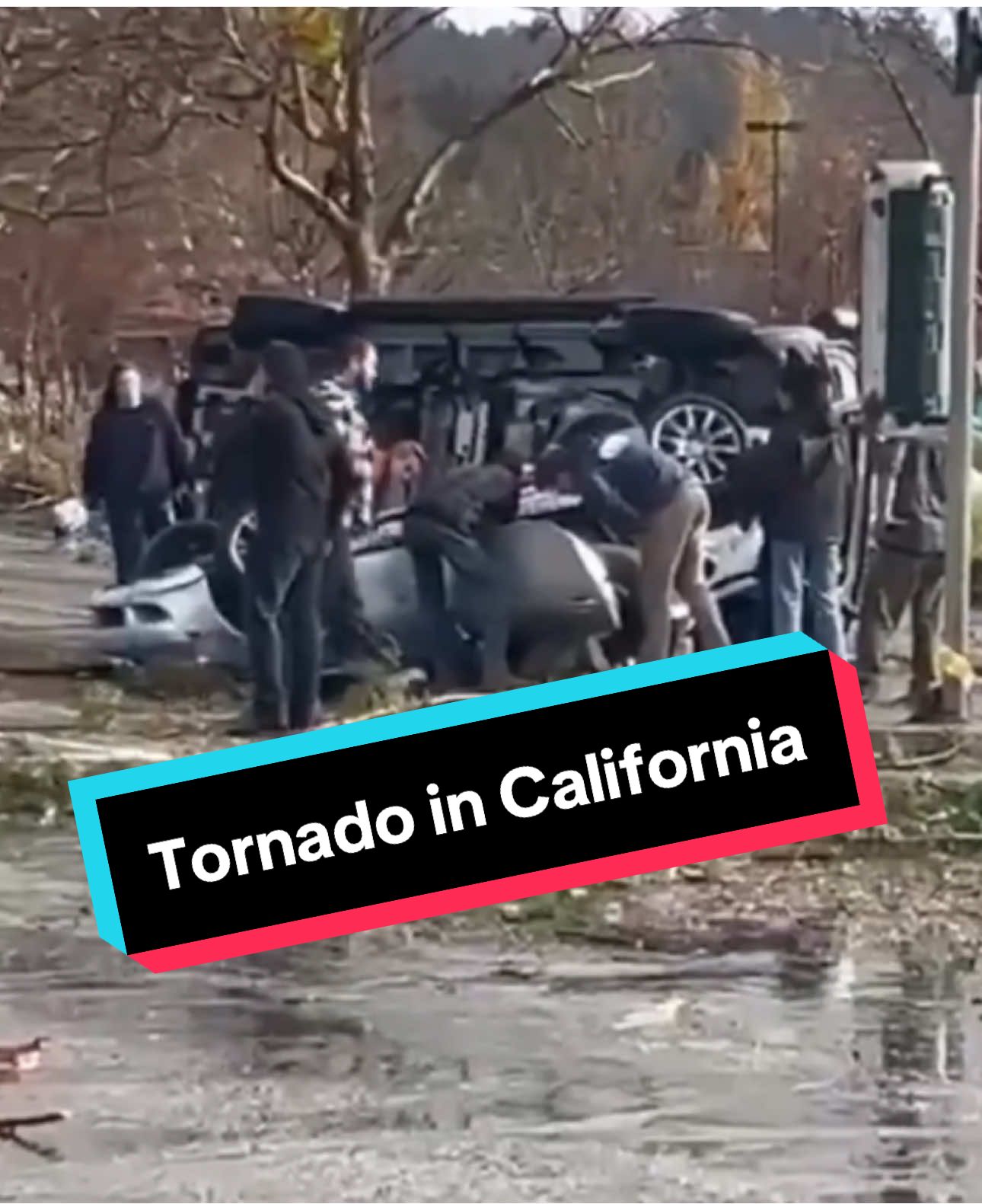 🌪️ Tornado Touches Down in Scott's Valley, CA! 🌪️ Shocking footage has emerged of a tornado ripping through Scott's Valley, California! 😱 This rare weather event caused damage to buildings and vehicles, leaving residents in disbelief. Stay safe everyone! 🙏 #Tornado #ScottsValley #California #Weather #BreakingNews #NaturalDisaster #StormWatch #SevereWeather #Climate #StaySafe