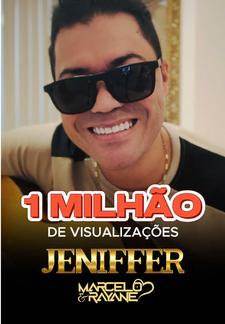 Em apenas 2 dias o hit JENIFFER bate 1 milhão de visualizações no nosso canal no YouTube 😱😱😱😱💥💥💥💥💥💥💥💥🙌🙌🙌🙌🙌🙌🙌❤️❤️😍😍 É sucesso, é hit!  JENIFFER 💥💥💥💥💥💥😍😍😍😍😍 #marceloerayane #forroromantico #jeniffer 