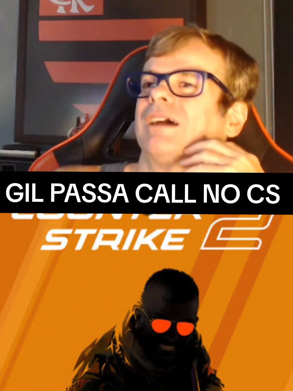 GIL PASSOU A CALL PERFEITA NO CS GO KKKKKKK #raiz #fernandogil #humor #csgo #csgo2 