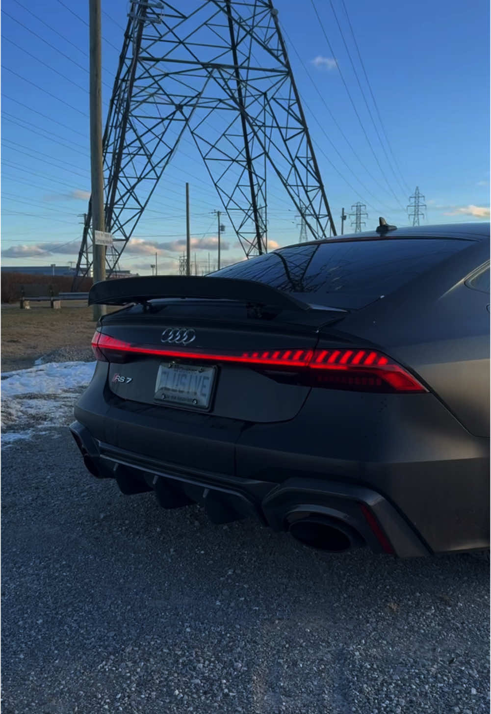 Audi RS7 🦇🖤 #audi #rs7 #audirs7 #audirs #fyp #v8 #audisport #quattro #germancars  