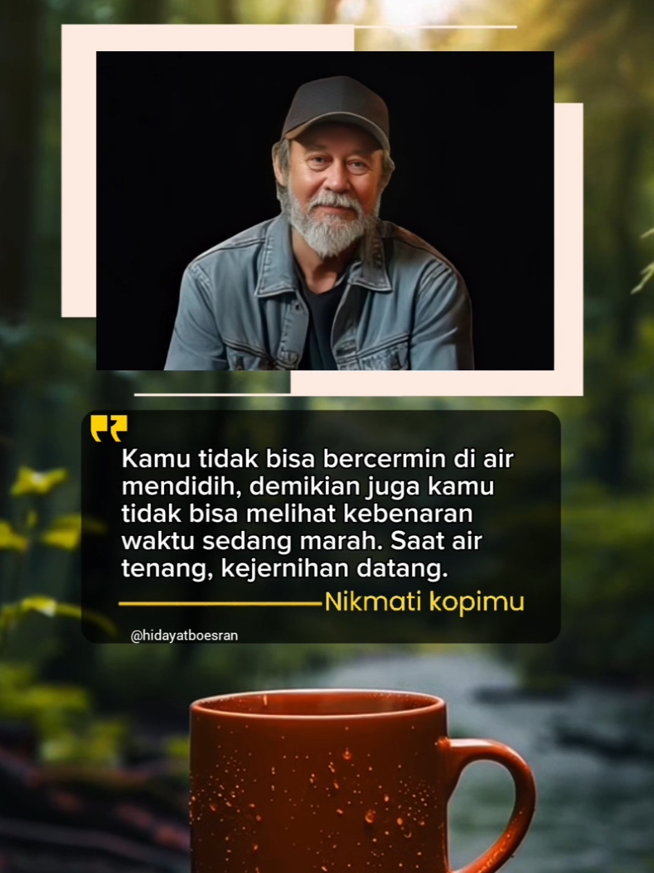 Nikmati kopimu . . #motivasihidup  #motivasiislami  #mutiarakata 