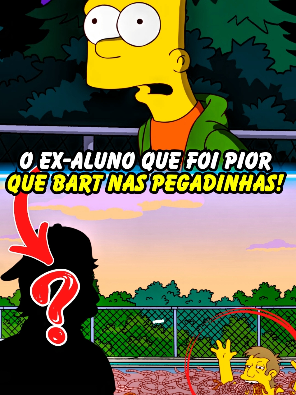 O aluno que fez mais pegadinhas que Bart é lendário e Bart quer conhecê-lo #tiktokbrasil #simpsons #bartsimpson #homersimpson #resumocartoons 