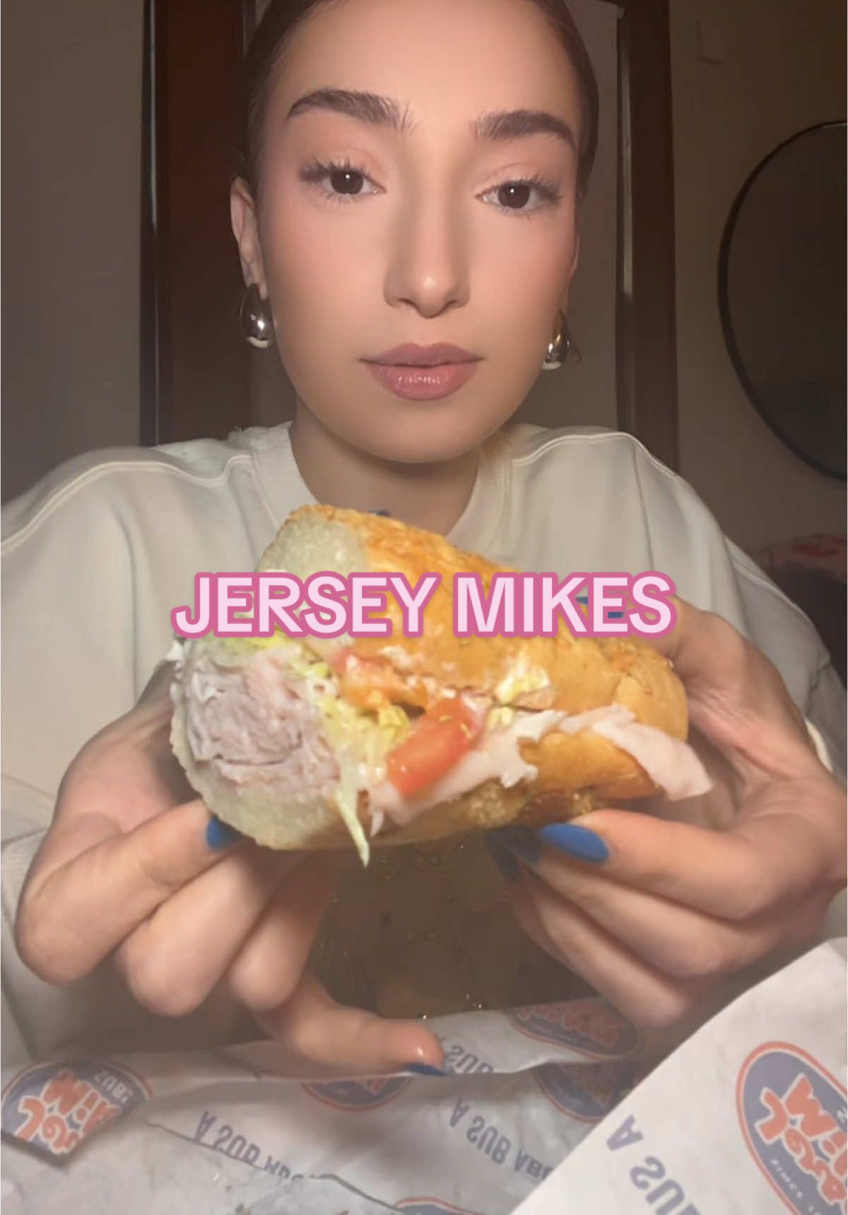 Watching the Ultimatum #mukbang #foodtiktok #eatwithme @jerseymikes #jerseymikes 