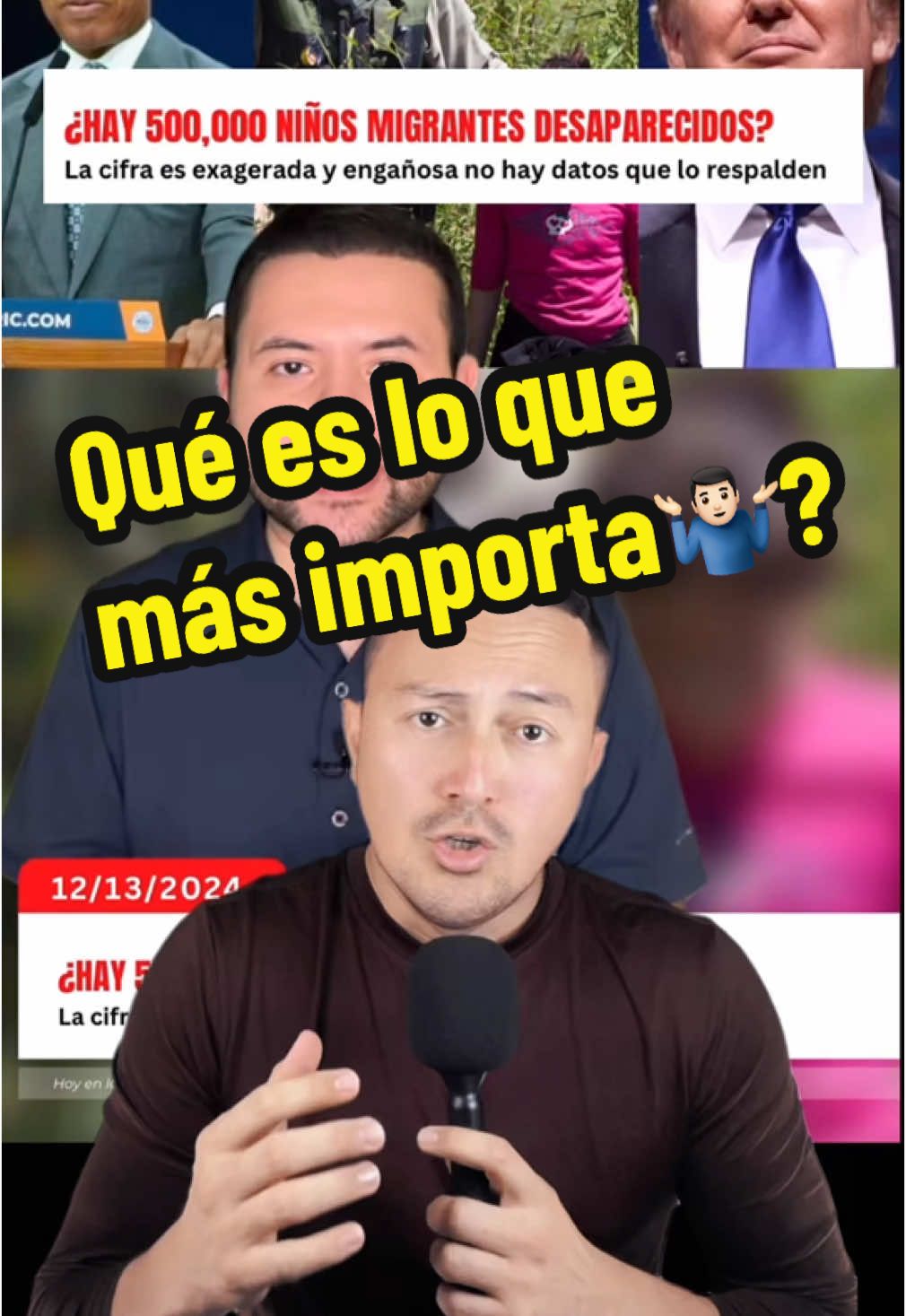 Está bien, no son 500,000, son 323,000, dónde están?  . . . . . . . . . . #Noticias #DHS #Ice #Niños #DonaldTrump #JoeBiden #Republicanos #Demócratas #Gobierno #EstadosUnidos 