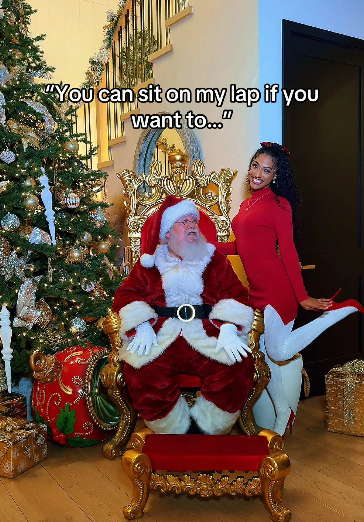I think I’m on Santa’s nice list? 😂🎅🏼