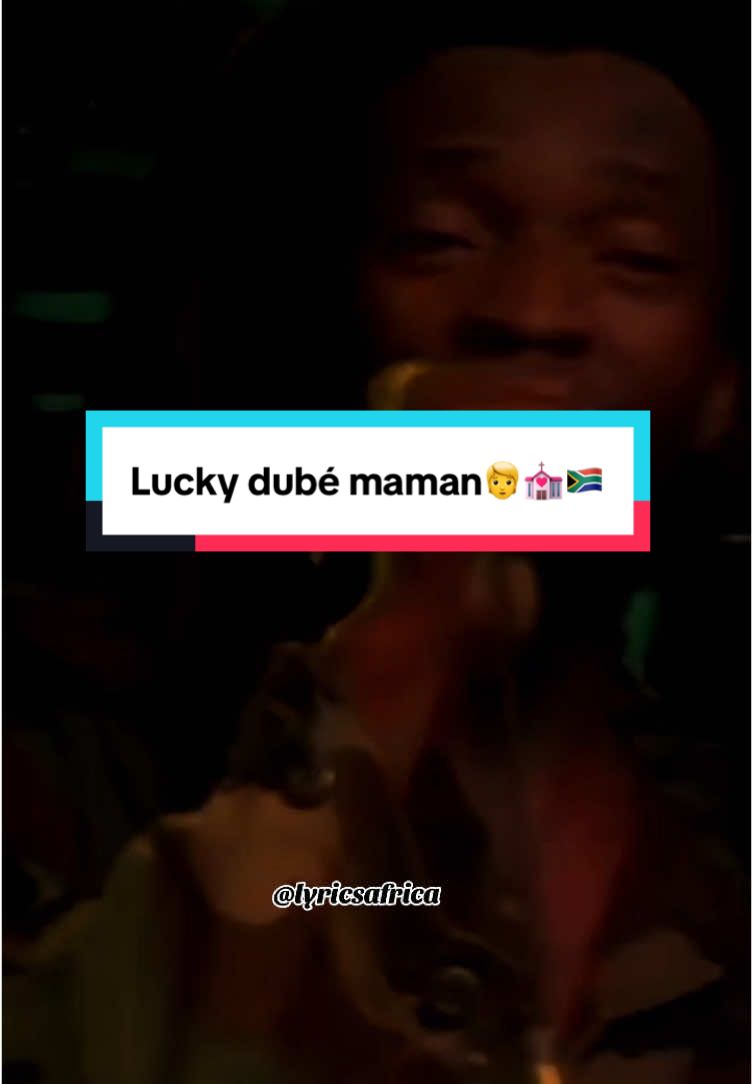 Lucky Dube < maman >🧑💒🇿🇦#luckydube #reggae #foruyou 