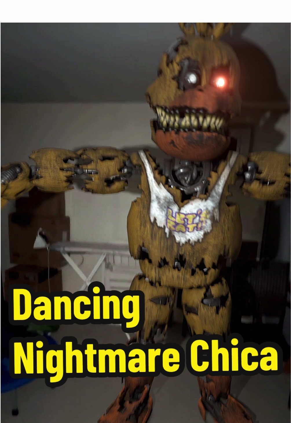 Dancing Nightmare Chica - #fnaf #fnafmeme #chica #fivenightsatfreddys #scary #fnafedit #fnafanimation #fnafcosplay #viral #scottcawthon #dance #nightmarechica #fnaf4 