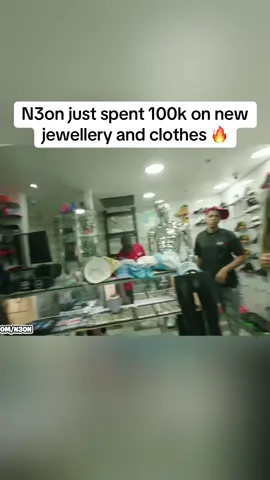 N3on just spent 100k on new jewellery and clothes #n3on #n3onclips #fyp 