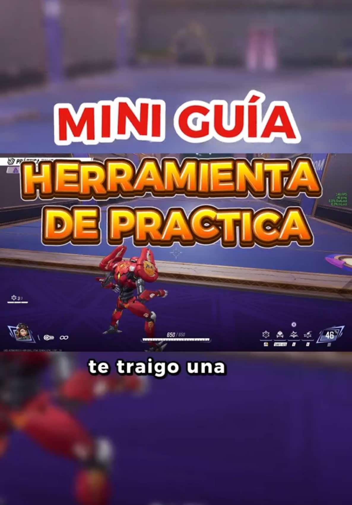 mini guia para la herramienta de practica de marvel rivals.  #marvel #gaming #marvelrivals