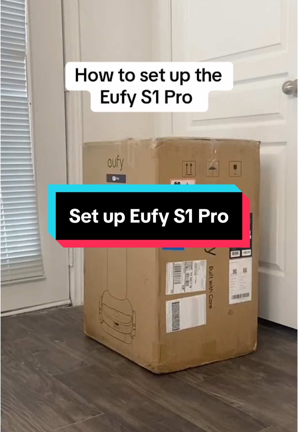 How to set up your Eufy S1 Pro Robot Vacuum! ✨  #eufys1pro #cleaningtiktok #CleanTok #eufyclean #eufyrobovac #cleaninginspo #tiktokshopholidayhaul #robotvaccuum 