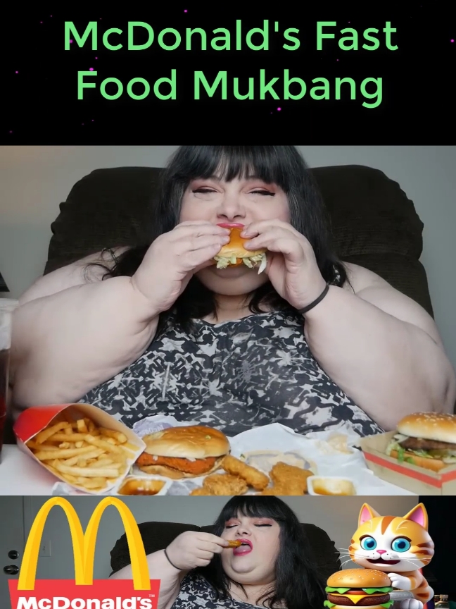 McDonald's Fast Food Mukbang With Sweet Tea (Part 3) #HungryFatchick #trending #cooking #Recipe #eating #mukbang #asmrsounds #mukprank #fyp #foryou #seafood 