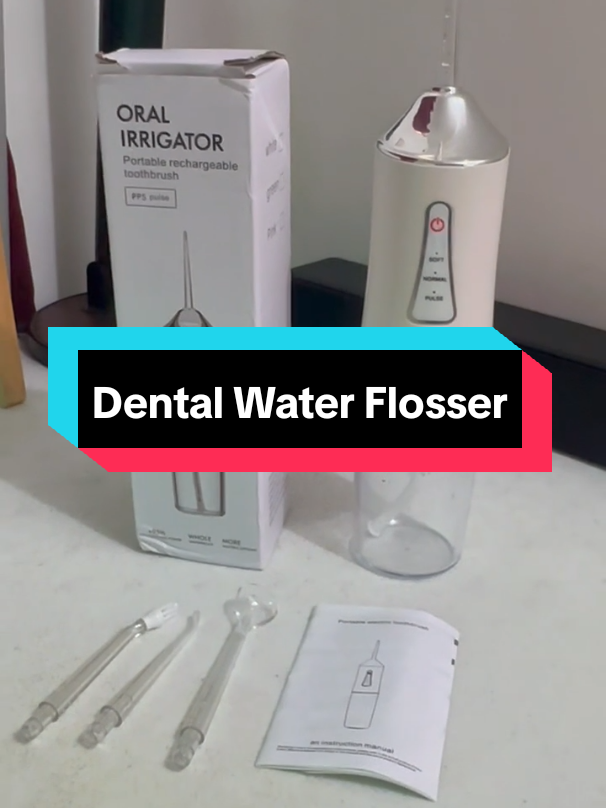 Your teeth deserve a spa day too! Say goodbye to flossing frustrations and hello to a clean mouth with less effort. Perfect time to buy—your gums are practically begging for it, and who can resist a mini water park for your mouth? Get yours now!  #oralcare  #oralcareroutine  #oralirrigator  #dentalfloss  #waterflosser  #tiktokfinds #everydaymegasale 