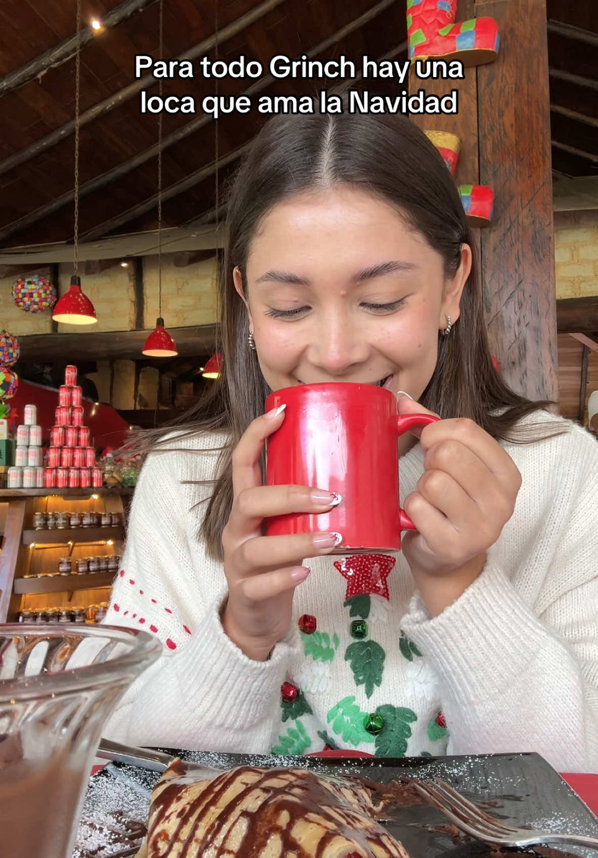 Era un chocolate navideño romantico😭 JAJAJAJA #novios #viral #parejas #amor #comedia #navidad 