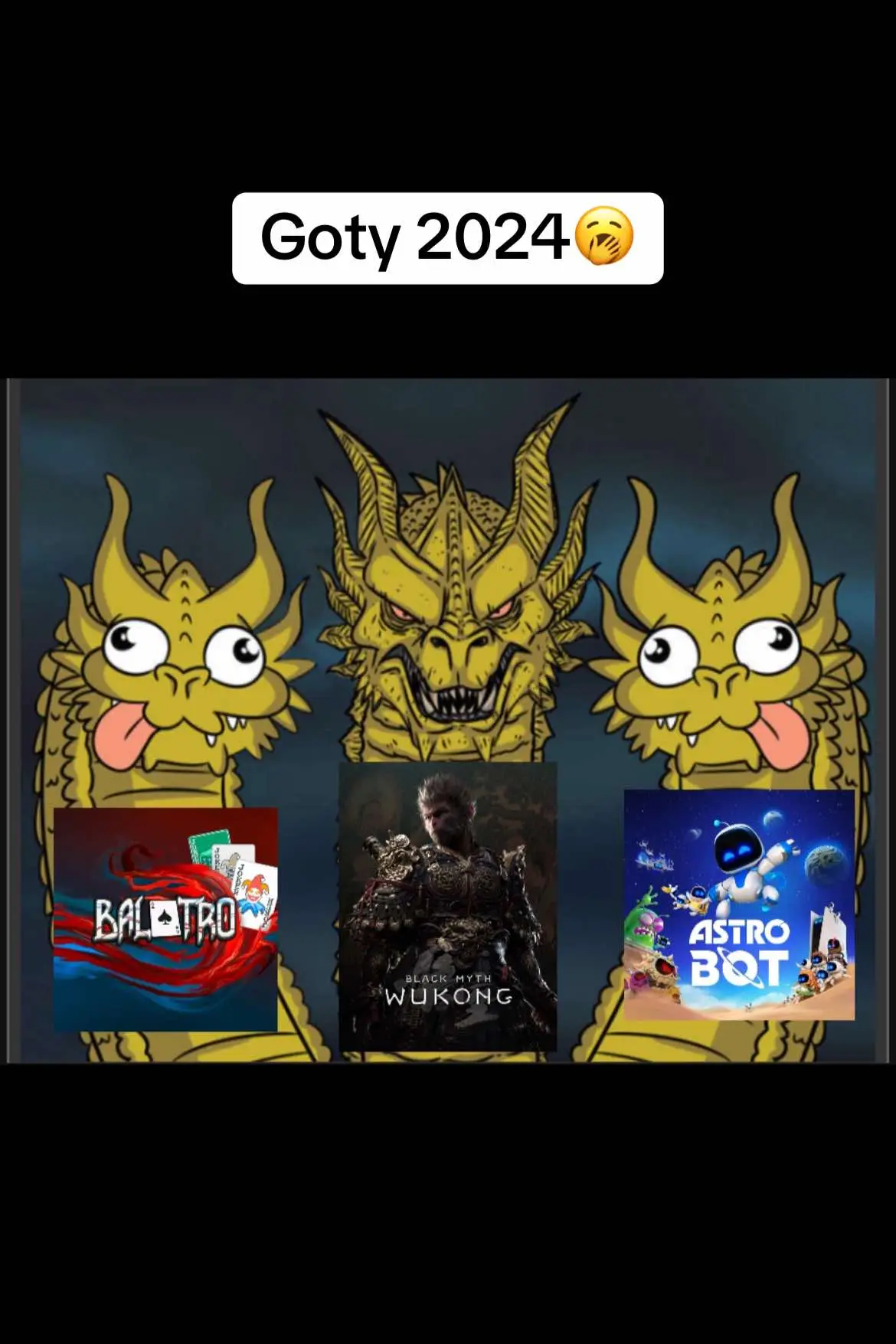 I'm not saying their bad, but the old games are just clear🤷‍♂️ #goty2024 #goty2015 #thewitcher3 #arkhamknight #blackmythwukong #bloodborne #balatro 