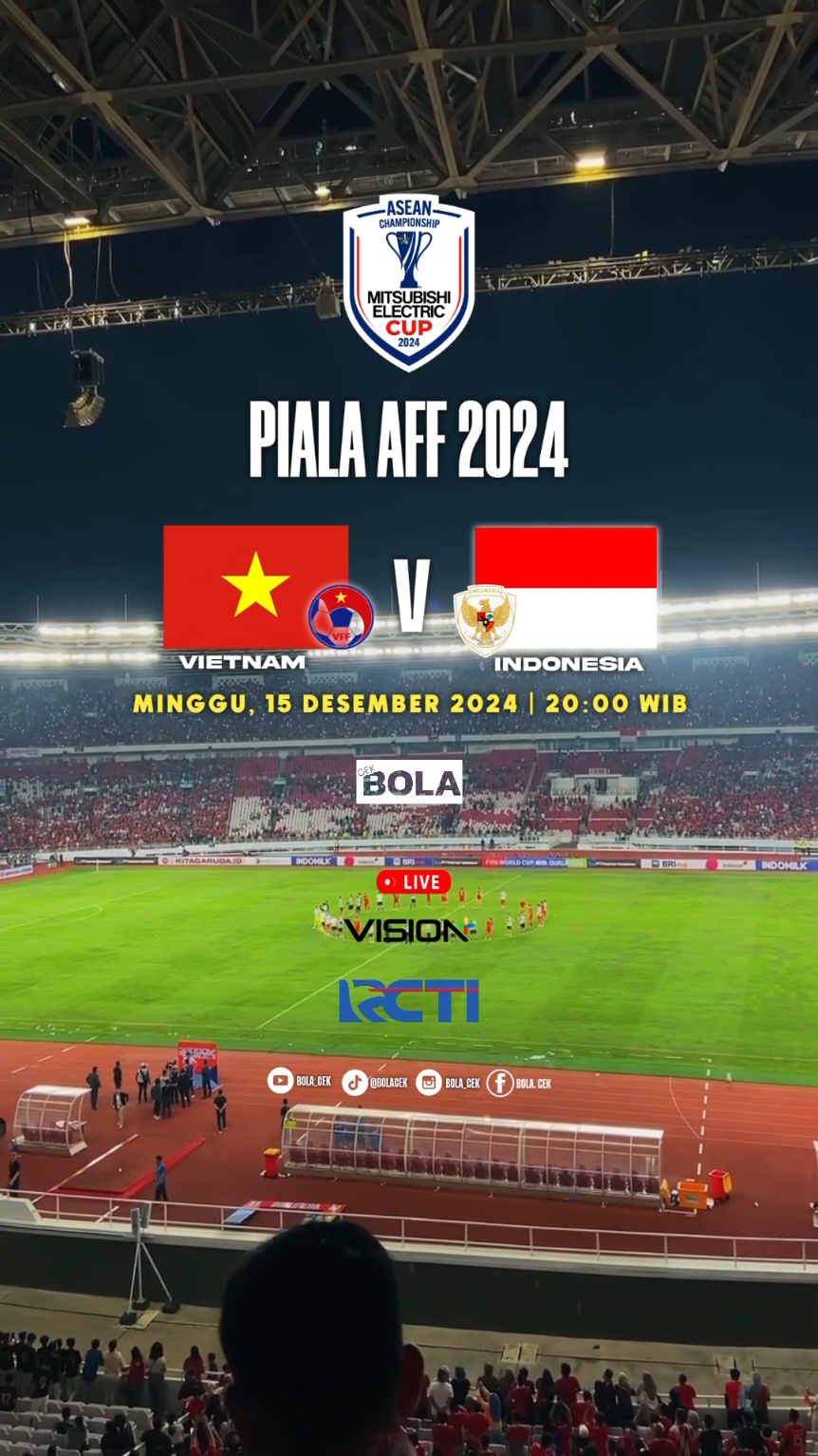 VIETNAM VS INDONESIA #aff #pialaaff #vietnam #vs #indonesia #timnasindonesia #timnasday #jadwalbola #foryou #foryoupage #fyp #bolacek 