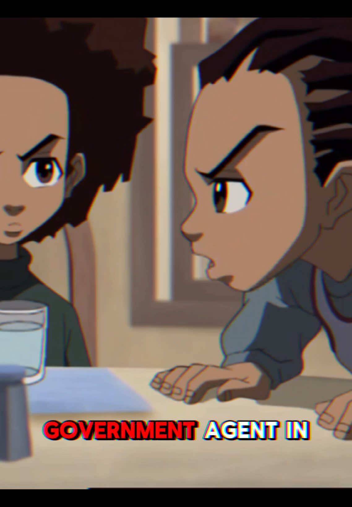 “No Disrespect”🤣 #boondocks #cartoon #funnyclips #trending #viralvideos #foryou #blackcomedy #fyp #fyf 