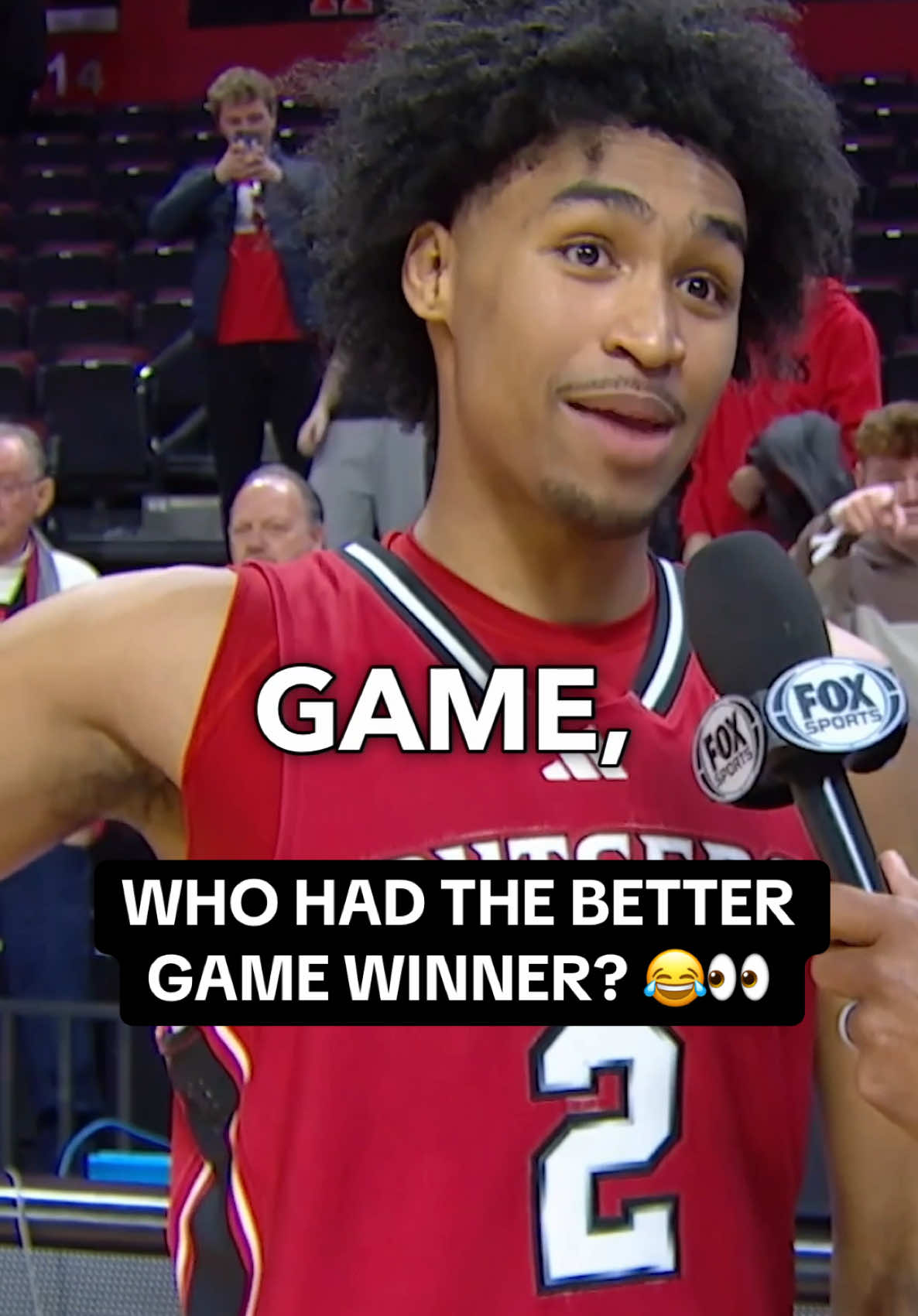 Dylan Harper with the honesty 😅 #DylanHarper #RonHarper #Rutgers #basketball #collegebasketball #NewJersey #gamewinner #buzzerbeater 