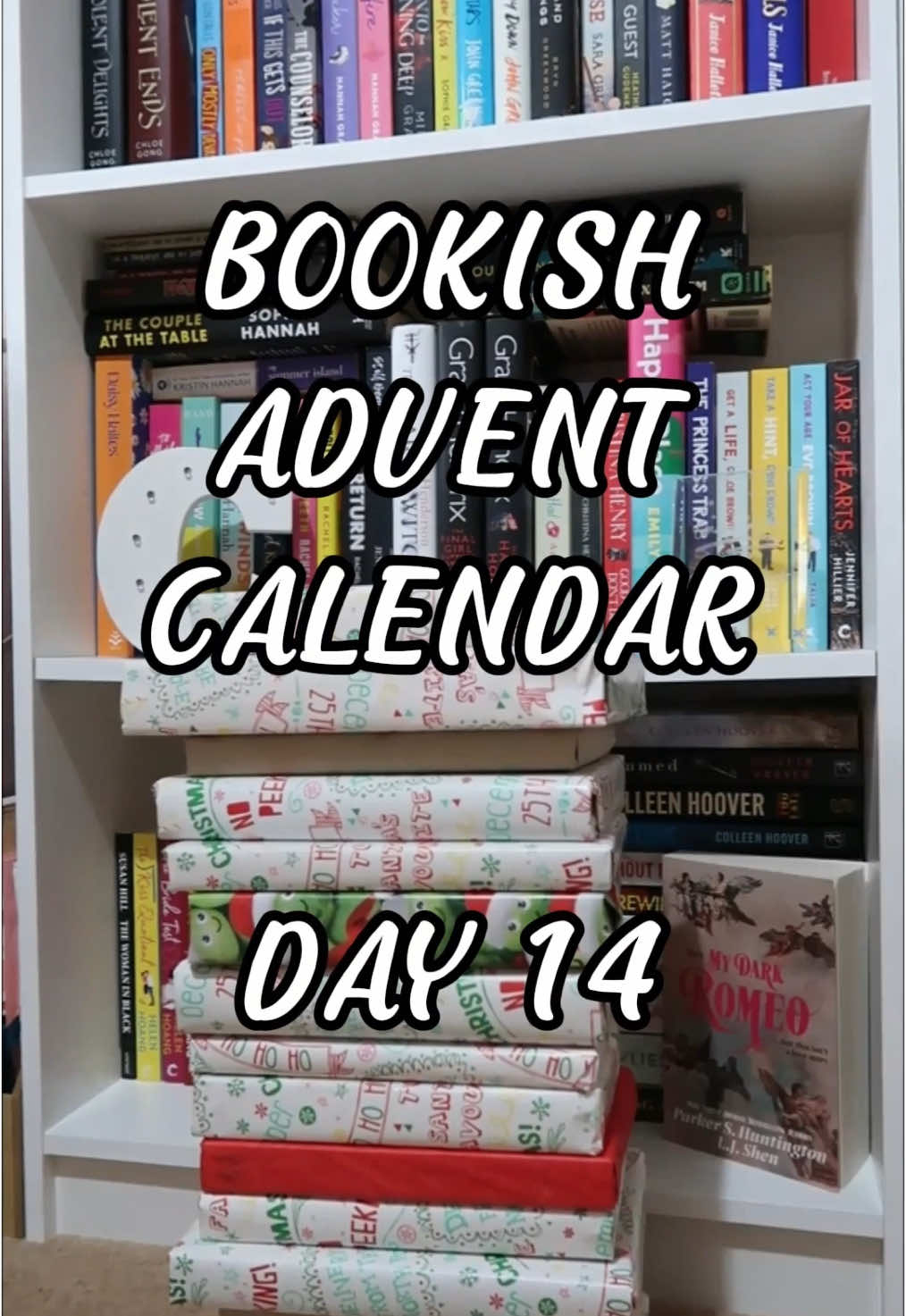 BOOKISH ADVENT CALENDAR - DAY 14! #BookTok #booktube #chloereadsbooks #adventcalendar #bookadventcalendar 