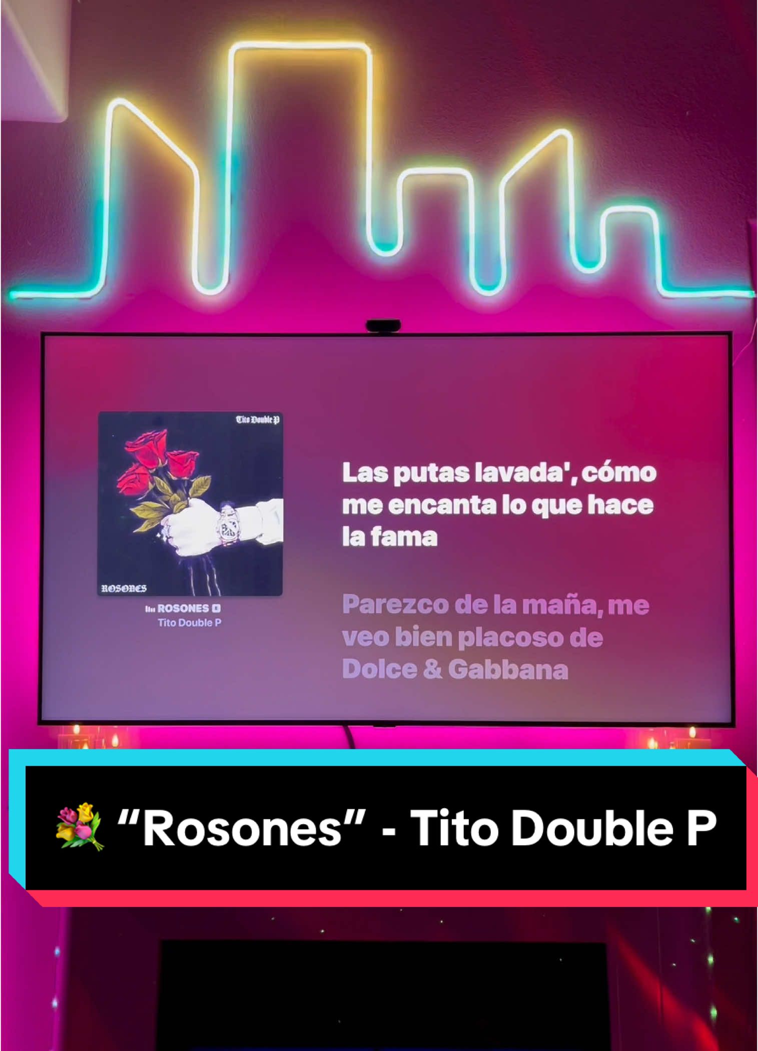 💐 “Rosones” - Tito Double P — Una mezcla de ritmos cautivadores que no podrás dejar de escuchar. ¡Siente el flow! 🎶🔥 . . #titodoublep #rosones #letras #musica 