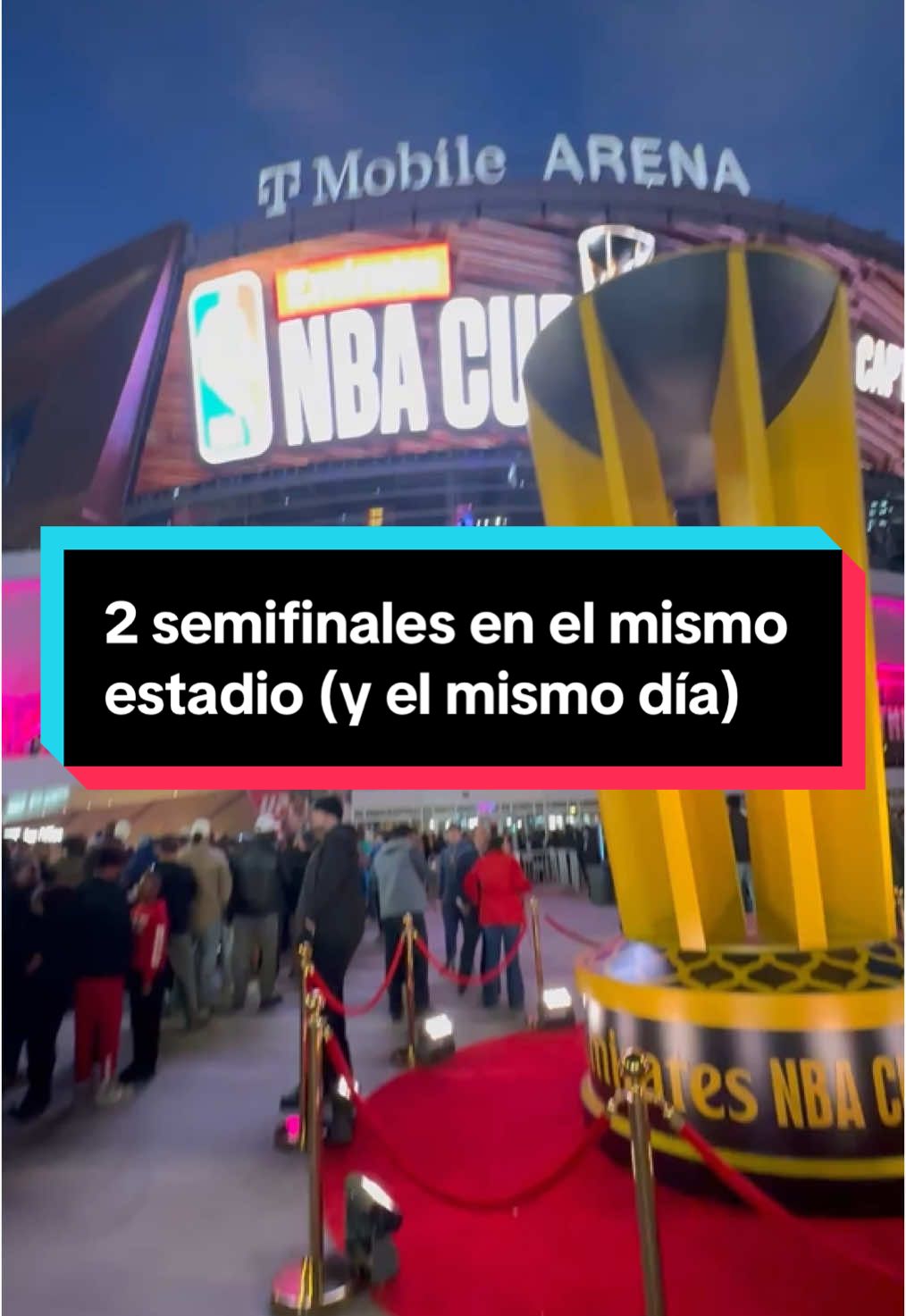 Todo el #basketball en un solo lugar 🏆 #NBA #emiratesnbacup #lasvegas 