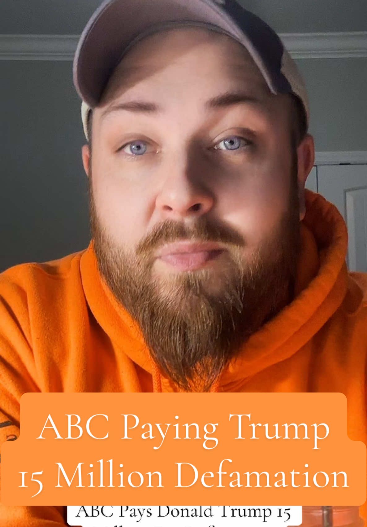 ABC to pay donald trump 15 million dollars in settlement for defamation #greenscreen #abc #trump #breakingnews 