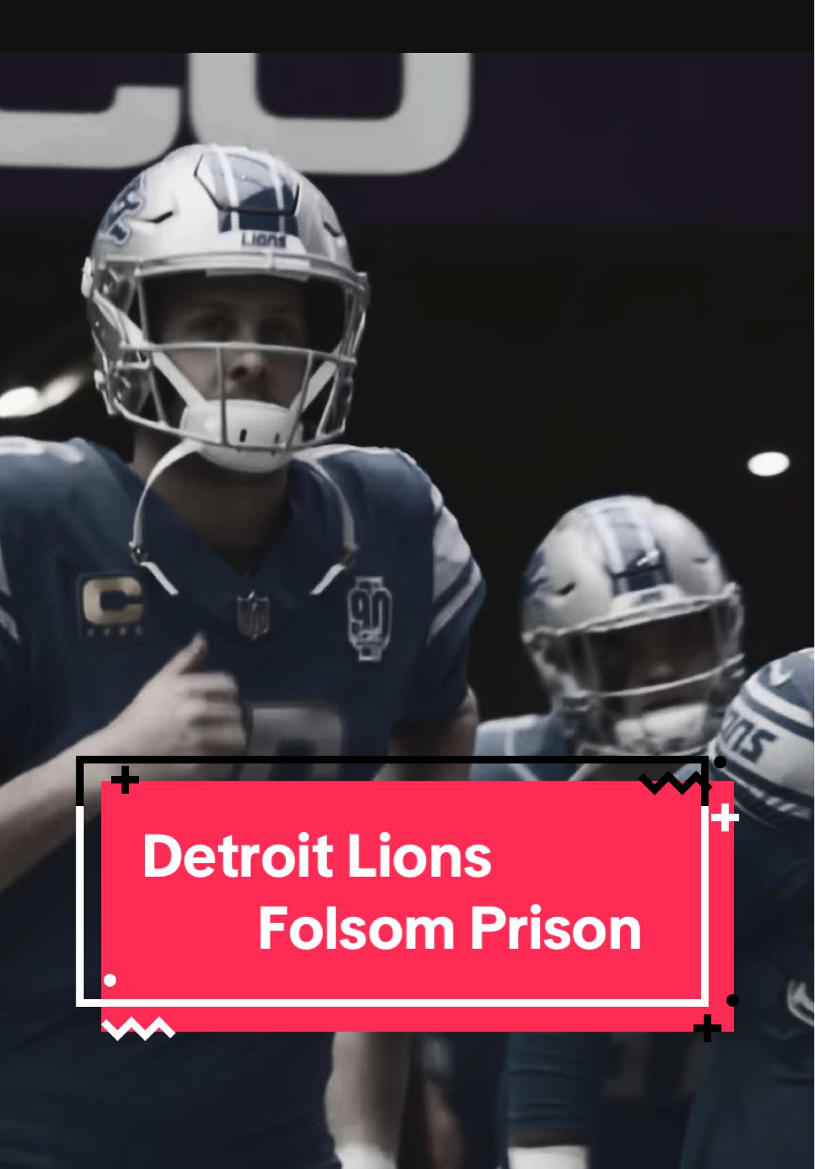 Detroit Lions Folsom Prison Johnny Cash Amon-Ra St. Brown Jared Goff #football #highlights #nfl #sports #nflmemes #nflfootball #detroitlions #team 