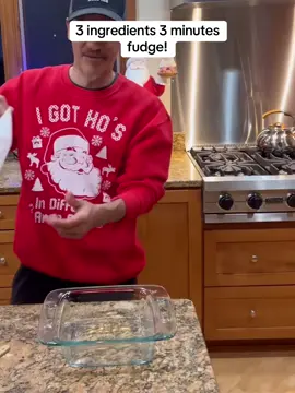 3 ingredients 3 minutes fudge!