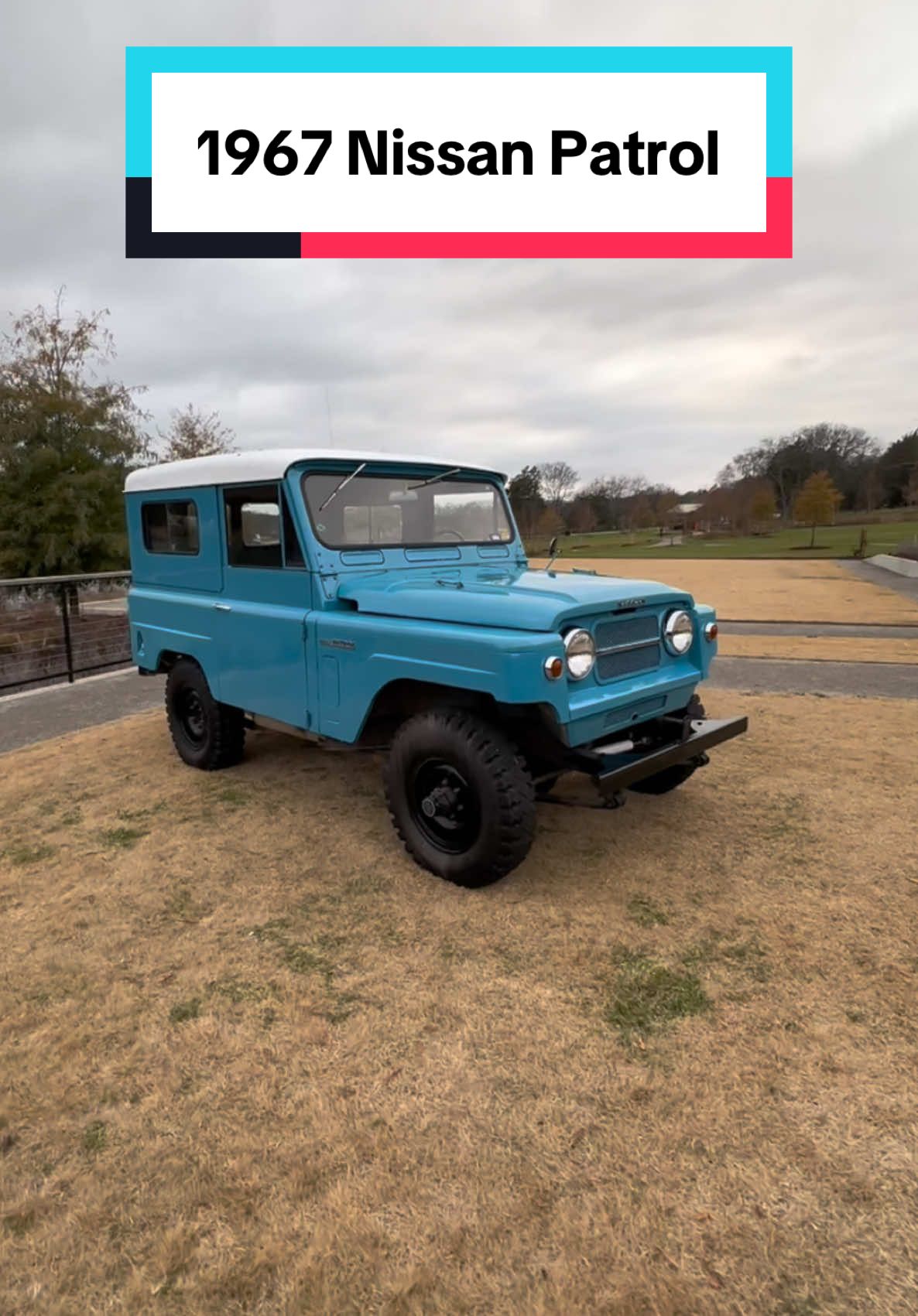 1967 Nissan Patrol… Wait until you see the inside! #nissan #nissanpatrol #nissanarmada #1967 