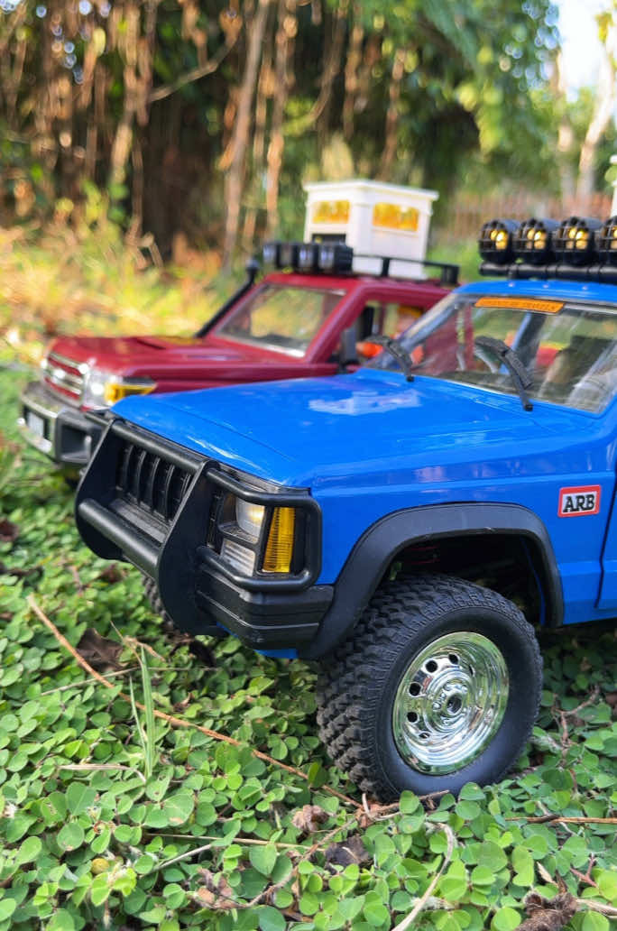 เล่น โชว์ สะสม 😎 MN82 Toyota & MN78 Jeep #rcfun #rcscale #รถบังคับ 