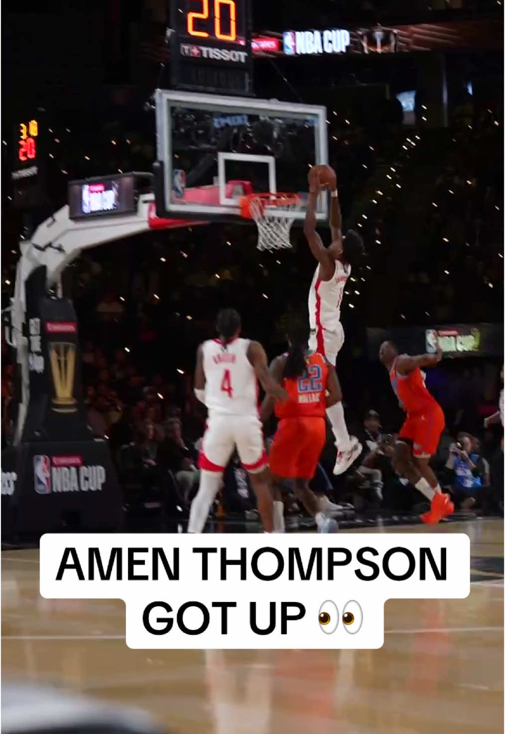 #amenthompson #rockets #houston #NBA #nbacup 